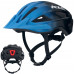 Вело шолом KLS Daze Lumio з мигалкою (USB Type-C), синій S/M (52-55см)
