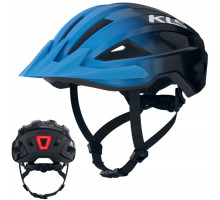 Вело шолом KLS Daze Lumio з мигалкою (USB Type-C), синій M/L (55-58см)