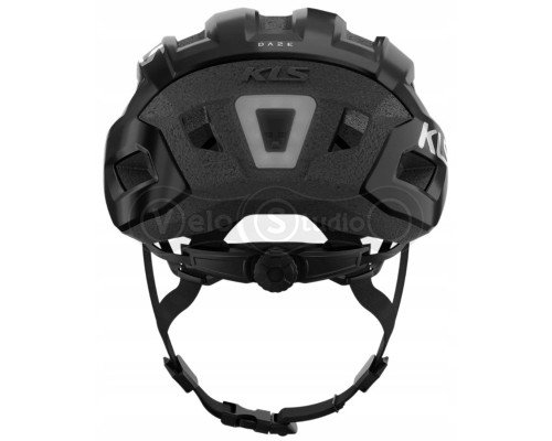 Вело шолом KLS Daze Lumio з мигалкою (USB Type-C), синьо-зелений S/M (52-55см)