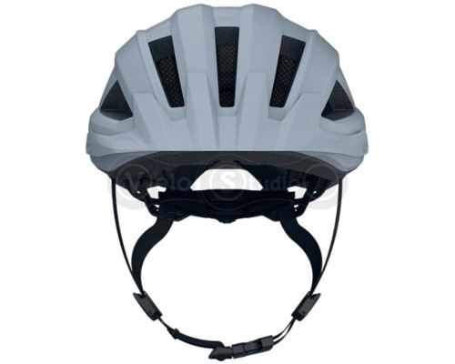 Вело шолом KLS Daze Lumio з мигалкою (USB Type-C), сірий S/M (52-55см)