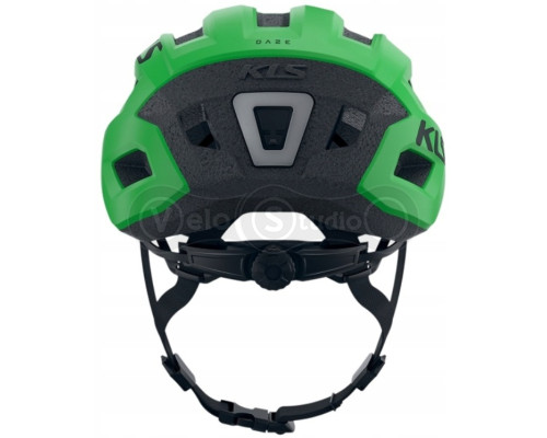 Вело шолом KLS Daze Lumio з мигалкою (USB Type-C), зелений S/M (52-55см)