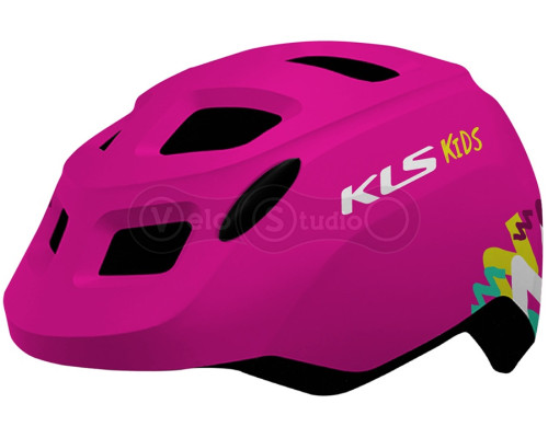 Шлем детский KLS Zigzag 022 розовый XS (45-49cм)