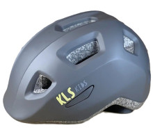 Детский велошлем KLS Acey 022 черный XS (45-49cм)