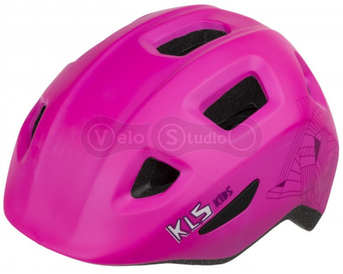Детский велошлем KLS Acey 022 розовый XS (45-49cм)
