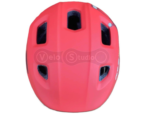 Детский велошлем KLS Acey 022 красный XS (45-49cм)