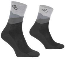 Вело носки ONRIDE Mount чёрно-серые Free Size
