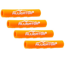 Защита рамы от трения Alligator Sawtooth 4 мм оранжевая, уп 4 штуки