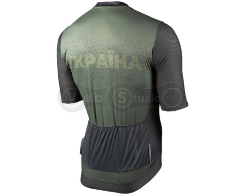 Велоджерсі ONRIDE Inspire оливкове розмір S