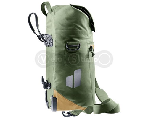 Велосумка на багажник DEUTER Mainhattan 17+10 цвет 2615 khaki-clay