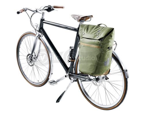 Велосумка на багажник DEUTER Mainhattan 17+10 цвет 2615 khaki-clay