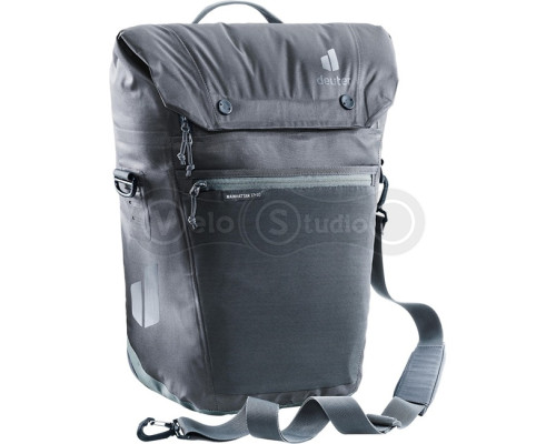 Велосумка на багажник DEUTER Mainhattan 17+10 цвет 4409 graphite-shale