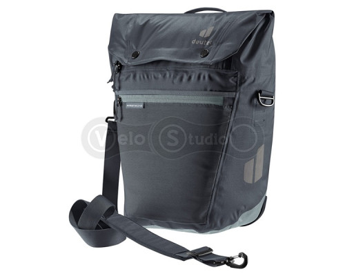 Велосумка на багажник DEUTER Mainhattan 17+10 цвет 4409 graphite-shale