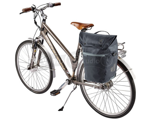 Велосумка на багажник DEUTER Mainhattan 17+10 цвет 4409 graphite-shale