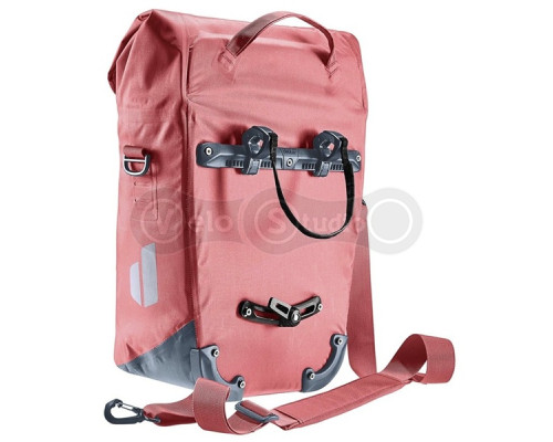 Велосумка на багажник DEUTER Mainhattan 17+10 цвет 5335 redwood-ink