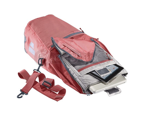 Велосумка на багажник DEUTER Mainhattan 17+10 цвет 5335 redwood-ink
