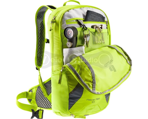 Рюкзак DEUTER Race Air 10 колір 8403 citrus-graphite