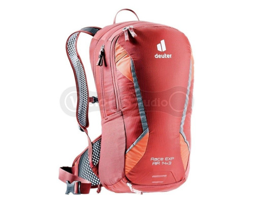 Велорюкзак DEUTER Race EXP Air 14+3 л колір 5907 redwood-paprika