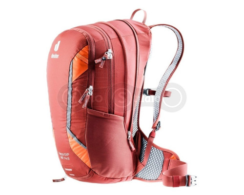 Велорюкзак DEUTER Race EXP Air 14+3 л колір 5907 redwood-paprika
