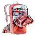 Велорюкзак DEUTER Race EXP Air 14+3 л колір 5907 redwood-paprika