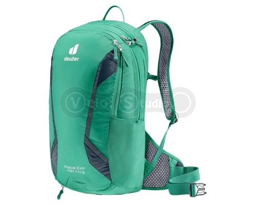 Велорюкзак DEUTER Race EXP Air 14+3 л колір 2437 fern-graphite