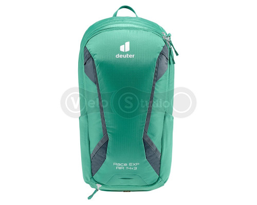 Велорюкзак DEUTER Race EXP Air 14+3 л колір 2437 fern-graphite