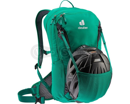 Велорюкзак DEUTER Race EXP Air 14+3 л колір 2437 fern-graphite
