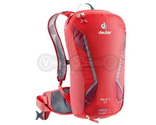 Велорюкзак DEUTER Race X 12 л колір 5557 chili-cranberry