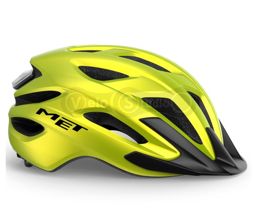 Вело шолом MET Crossover CE Lime Yellow Metallic | Matt M (52-59)