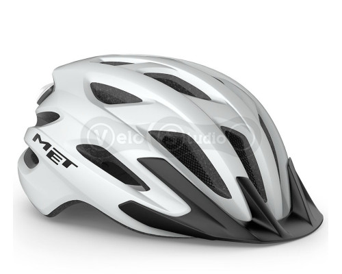 Вело шолом MET Crossover CE White | Matt M (52-59)