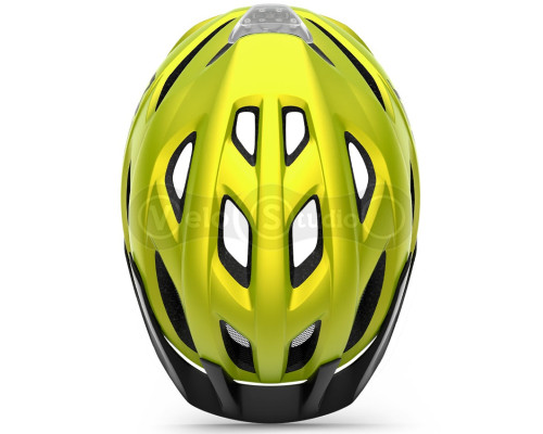 Вело шлем MET Crossover Mips CE Lime Yellow Metallic | Matt M (52-59)