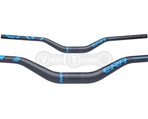 Карбоновый руль RACE FACE 2026, ERA, 35X800, 55MM, BLUE