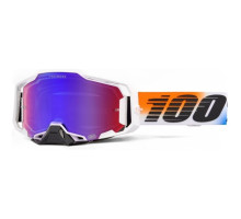 Маска 100% ARMEGA HiPER Goggle [United], HiPER Red Lens