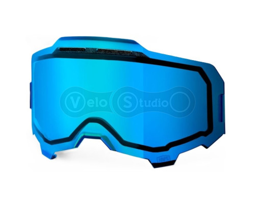 Линза к маске 100% ARMEGA/ARmatic Dual Vented Lens [Mirror Blue], Dual Mirror Blue Lens