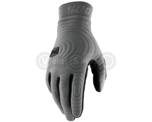 Зимние перчатки 100% BRISKER XTREME Glove [Charcoal], M (9)