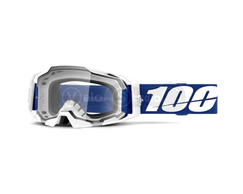 Маска 100% ARMATIC Goggle [Blue], Clear Lens