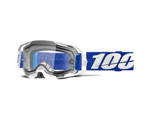 Маска 100% ARMATIC Enduro Goggle [Blue], Dual Clear Lens