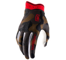 Перчатки 100% iTRACK Glove [Camo], M (9)