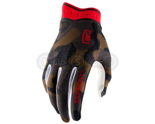Перчатки 100% iTRACK Glove [Camo], M (9)
