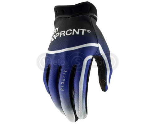 Перчатки 100% RIDEFIT Glove [Blue], L (10)