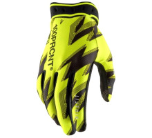 Перчатки 100% RIDEFIT Glove [Yellow/Black], M (9)