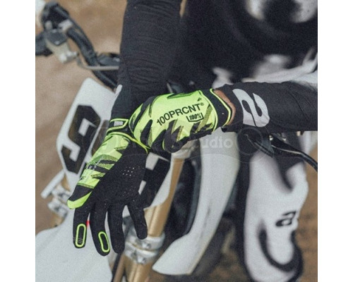 Перчатки 100% RIDEFIT Glove [Yellow/Black], M (9)