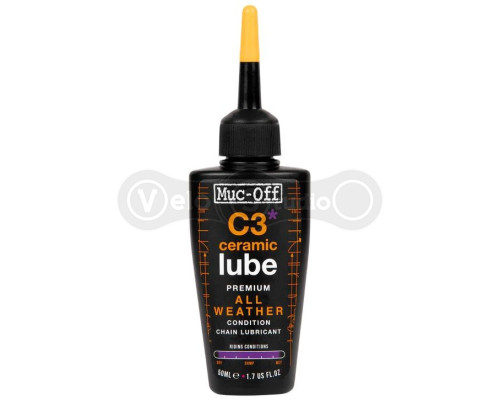 Смазка цепи Muc-Off C3 All Weather Ceramic Chain Lube 50ml