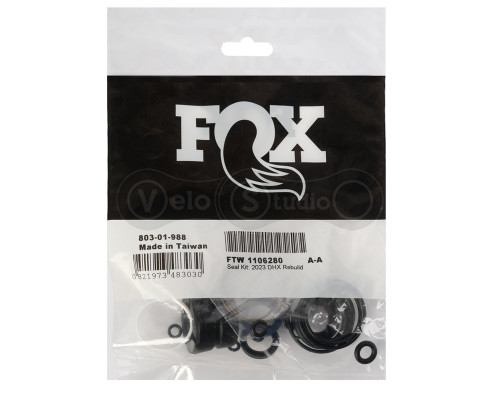 Сервісний набір амортизатора FOX Seal Kit: 2023 DHX Damper Rebuild