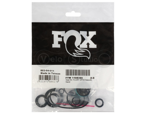 Сервісний набір FOX Seal Kit: FLOAT DPX2 Rebuild, Gen2 (803-04-011)
