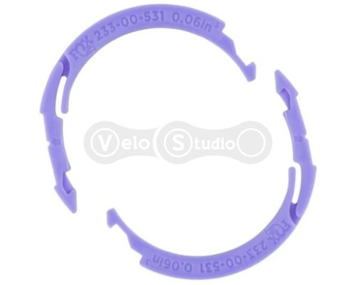 Проставка (токен) FOX Volume Spacer: 2022 Nude 5 T/TR, XV Chamber,.06in, Purple