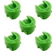 Проставки (токени) FOX Kit: Volume Spacer FLOAT NA 2 34 Bore Green Quantity 5