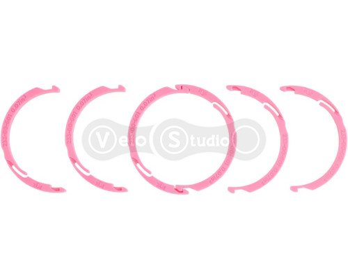 Проставки (токены) FOX Kit: Volume Spacers, 3 Pairs: 2023 Float X Nude, Clip-in