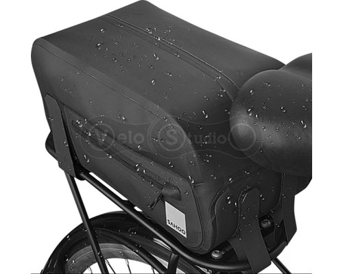 Велосумка на багажник Sahoo TRAVEL 142046 (34х15х17 см), 7 л