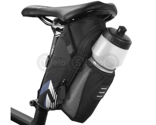 Велосумка під сідло Roswheel 131395-B, 0.7L, чорна