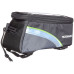 Сумка на раму под смартфон Roswheel 6.5 12496L-A5 цвет черный/зеленый
